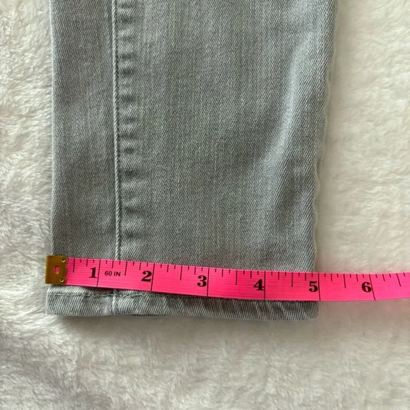 PAIGE Edgemont Montauk Grey No Whiskers Jeans Size 27 - Picture 13 of 13